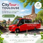 Bus cabriolet éco durable et basse consommation